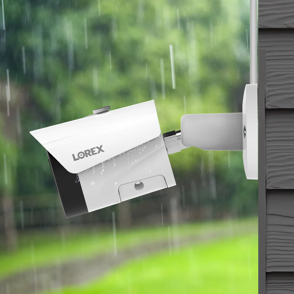 Lorex A14 – 4K (8MP) IP Wired Bullet Security Camera, Listen-In Audio, Smart Motion Detection