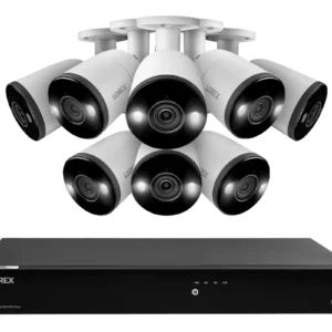 Lorex NVR + 8 Bullet Cameras (4K)