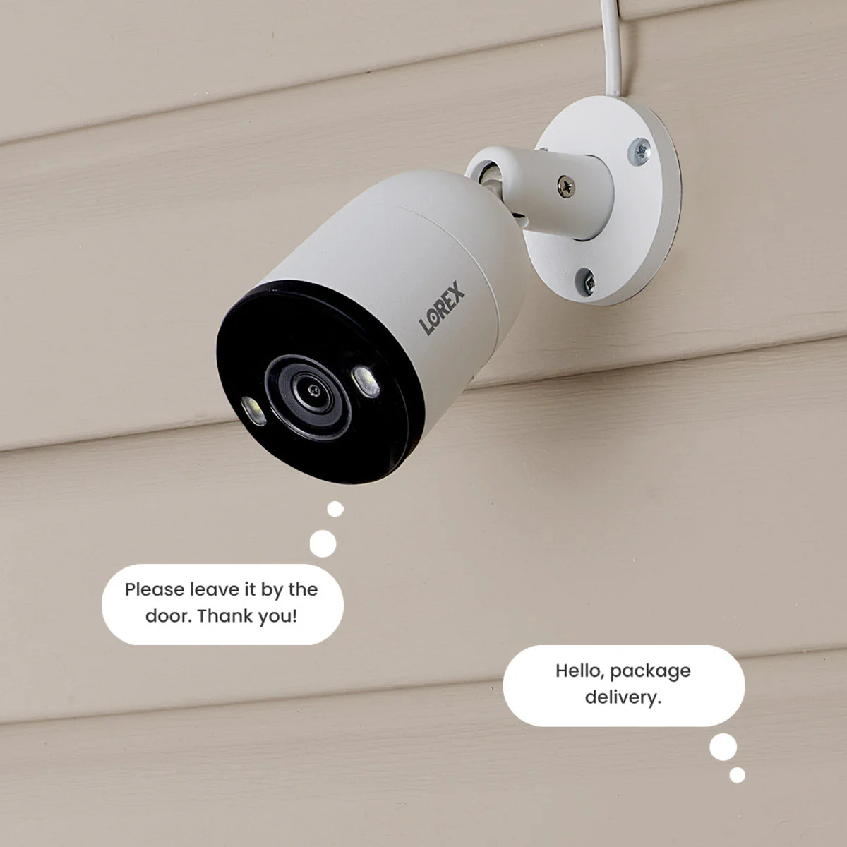 Lorex NVR + 4 Bullet Cameras (4K)