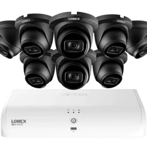 Lorex NVR + 8 Dome Cameras (4K)