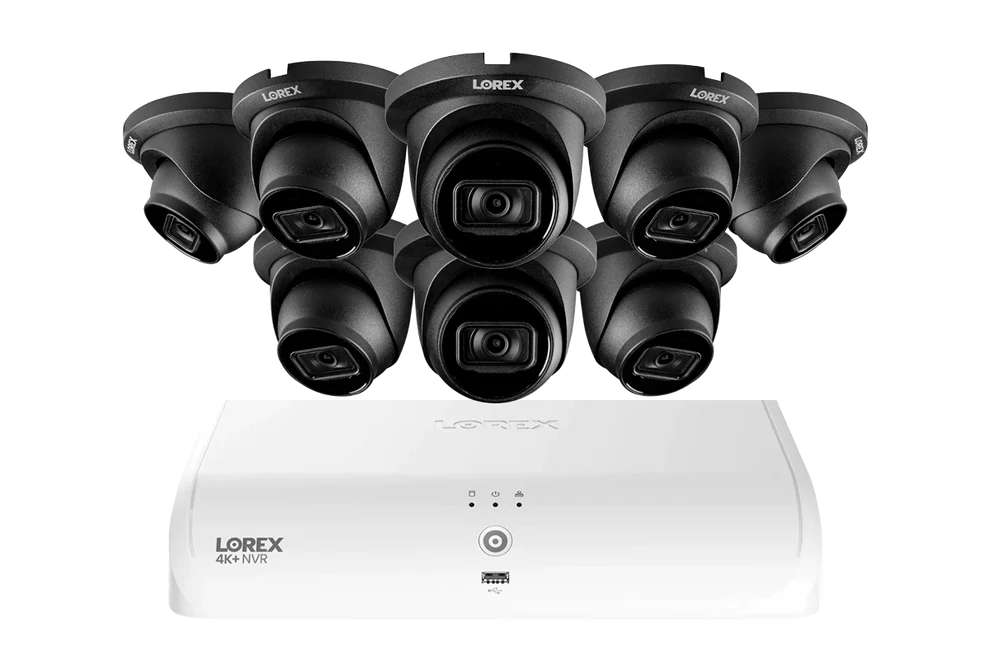 Lorex NVR + 8 Dome Cameras (4K)