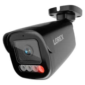Lorex Connect X5 4K PoE Bullet Camera with AI Color Night Vision - White/Black