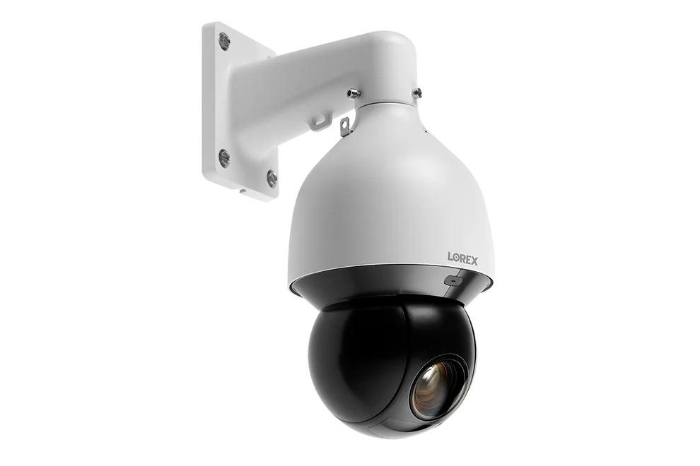 Lorex 4K Outdoor IP Camera with 25x Optical Zoom and IK10 Vandal Proof Rating (Cable not included)