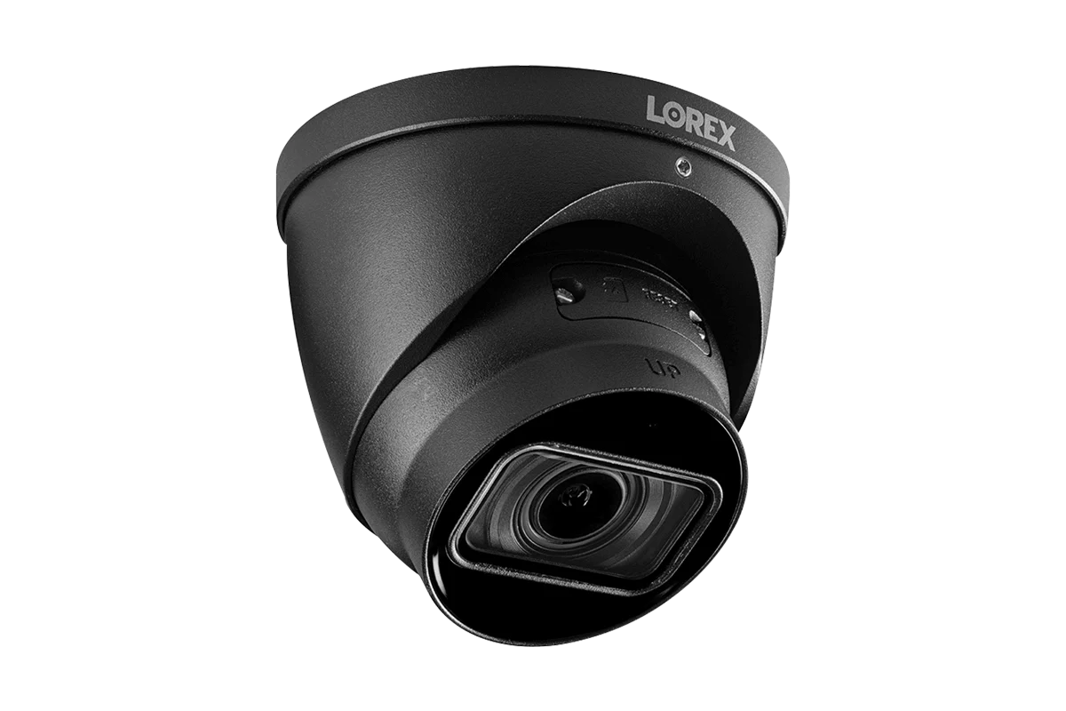 Nocturnal Series Lorex N3 4K IP Wired Dome Security Camera with Listen-In Audio, Motorized Varifocal Lens and Real-Time 30FPS Recording