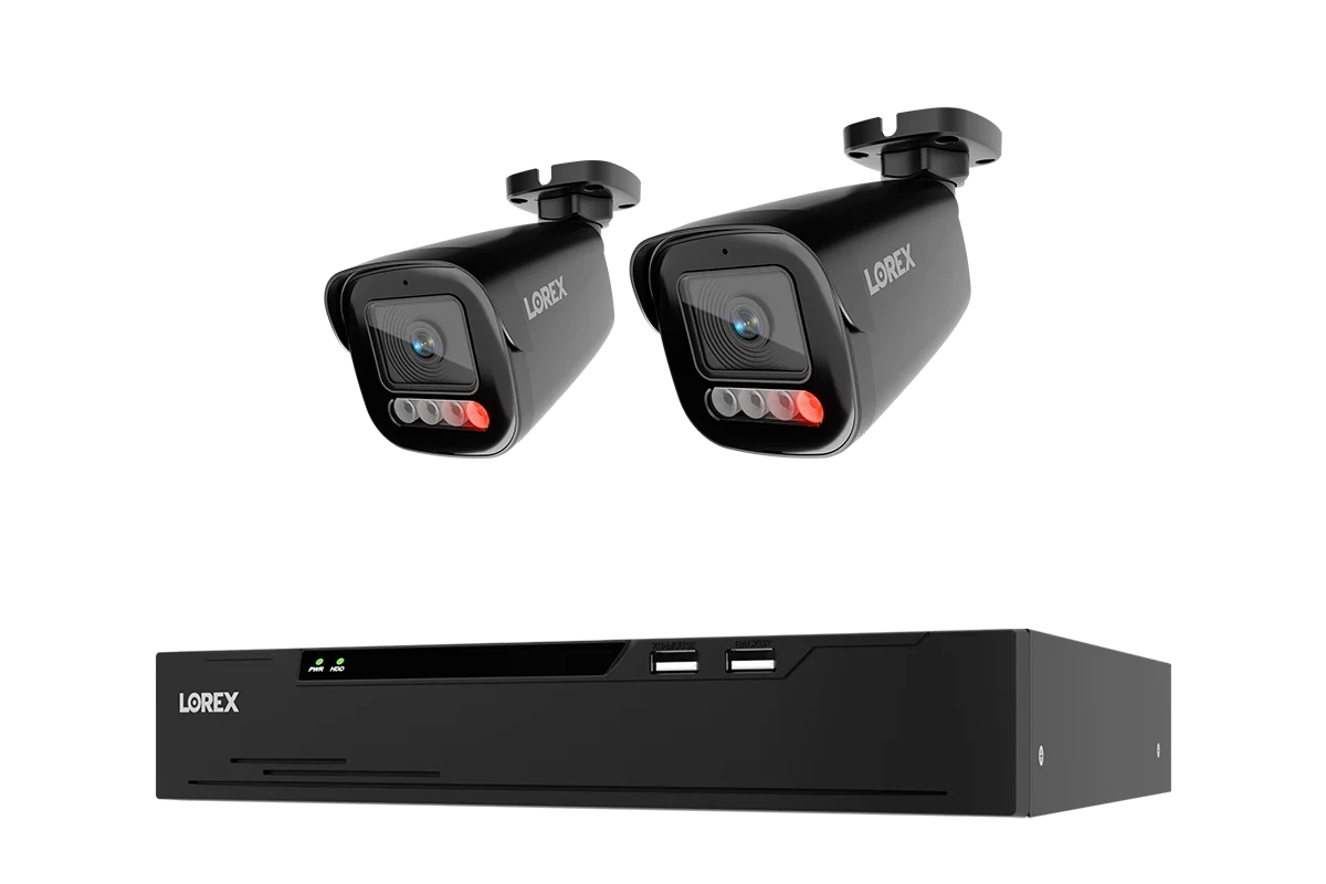 Lorex Connect X Series 4K 8-Channel Wired NVR System with X5 Bullet Security Cameras – 2TB