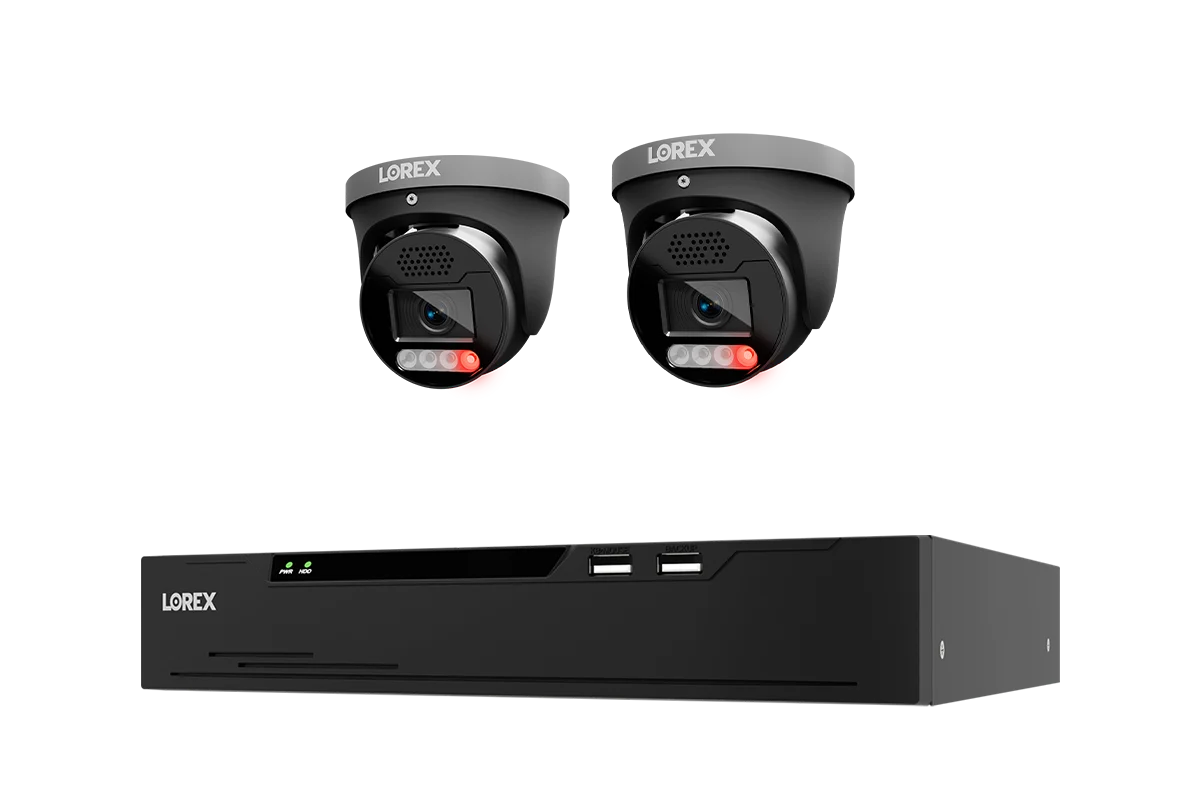 Lorex Connect X Series 4K 32-Channel Wired NVR System with X5 Turret Security Cameras – 8TB